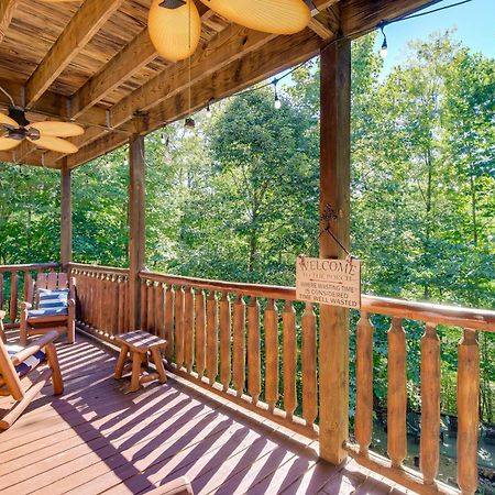 Secluded And Wooded Wears Valley Cabin With Fire Pit! Sevierville Exterior photo