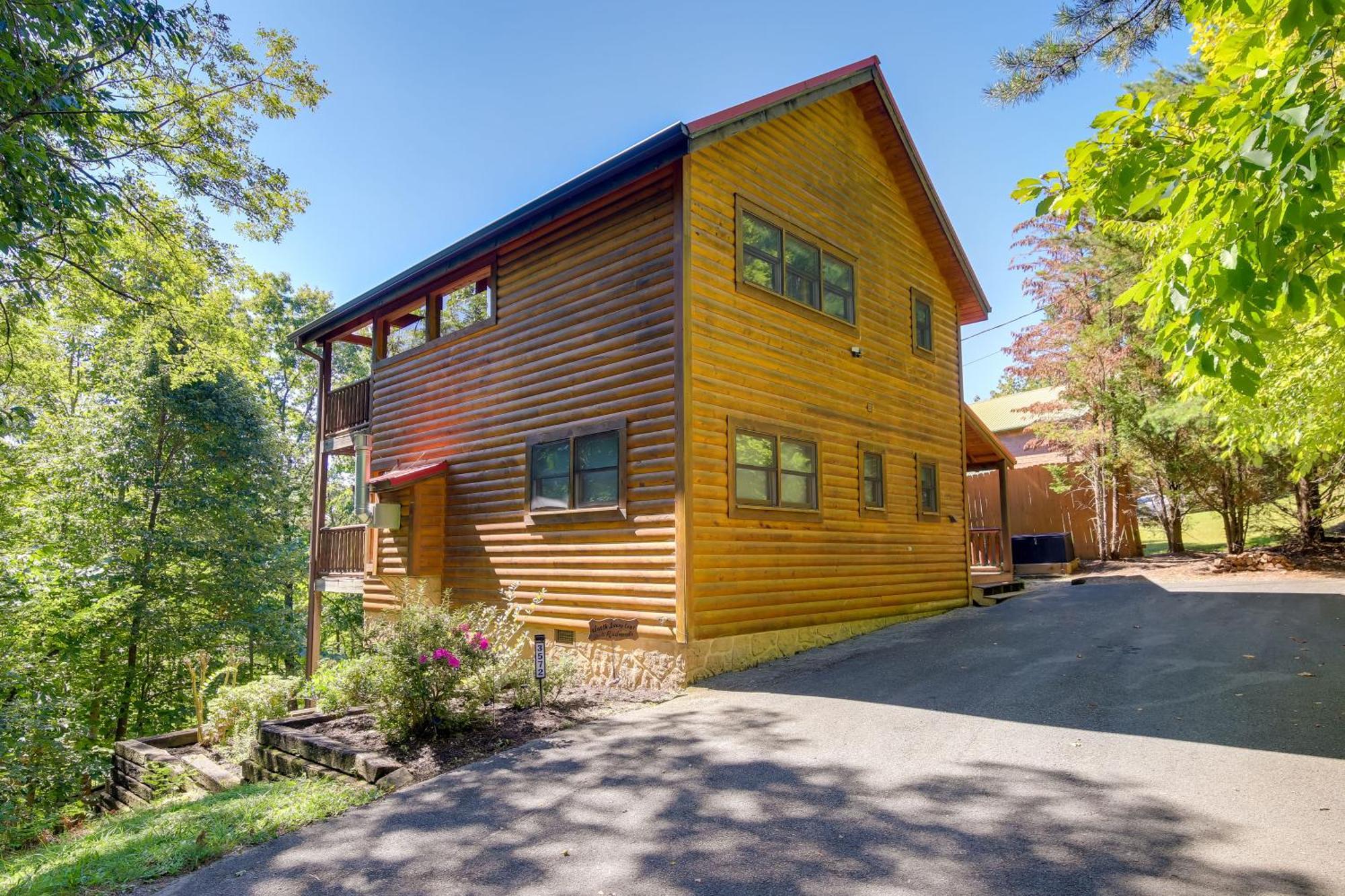 Secluded And Wooded Wears Valley Cabin With Fire Pit! Sevierville Exterior photo